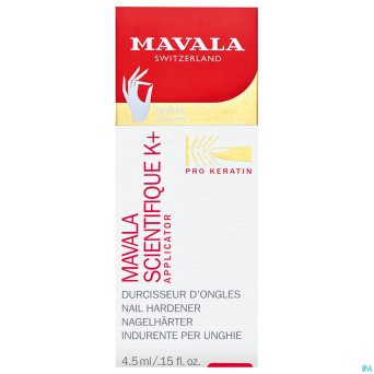 Mavala ongles scientifique k+ applic. durc.  4,5ml