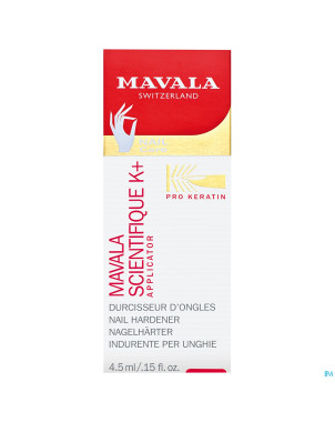 Mavala ongles scientifique k+ applic. durc.  4,5ml