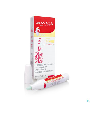 Mavala ongles scientifique k+ applic. durc.  4,5ml