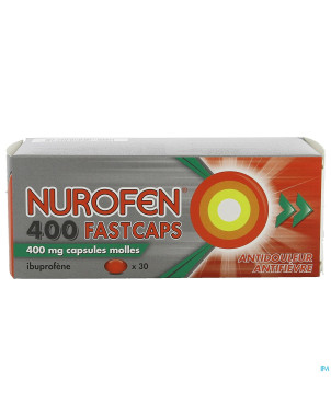 Nurofen 400 fastcaps 400mg pi pharma caps  30 pip