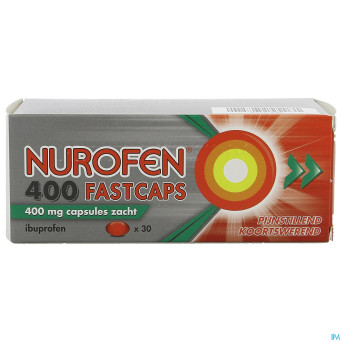 Nurofen 400 fastcaps 400mg pi pharma caps  30 pip