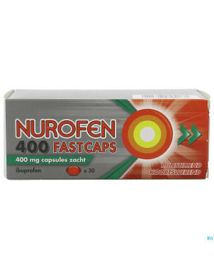 Nurofen 400 fastcaps 400mg pi pharma caps  30 pip