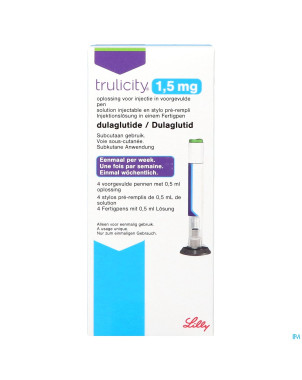Trulicity 1,5mg abacus sol inj stylo prerempli  4