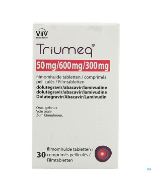Triumeq 50/600/300mg abacus comp pell 30
