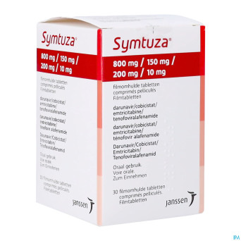 Symtuza 800/150/200/10mg abacus comp pell  30