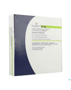 Simponi 50mg abacus sol inj seringue preremplie  1