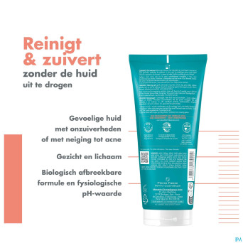 Avene cleanance gel nettoyant    tube 200ml