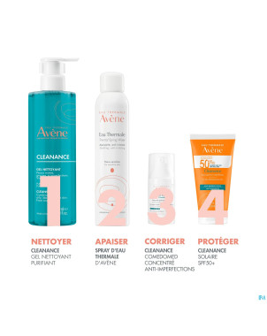 Avene cleanance gel nettoyant    tube 200ml