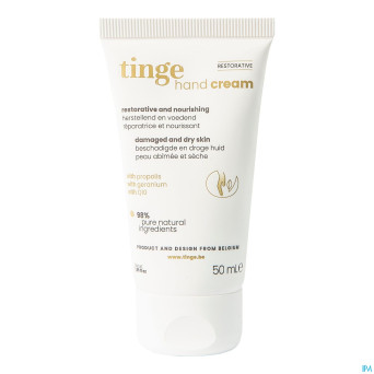 Tinge creme mains reparatrice    tube 50ml