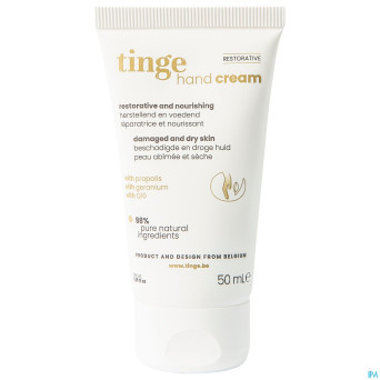 Tinge creme mains reparatrice    tube 50ml