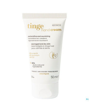 Tinge creme mains reparatrice    tube 50ml