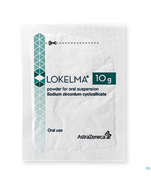 Lokelma 10g pdr pour susp orale sach   3