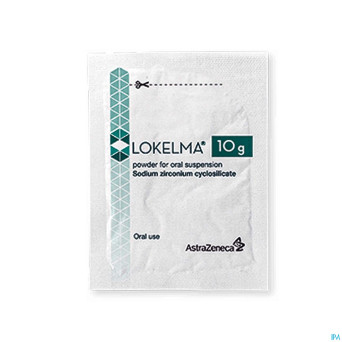 Lokelma 10g pdr pour susp orale sach   3