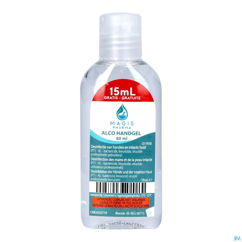 Alcogel mains    60ml magis ph