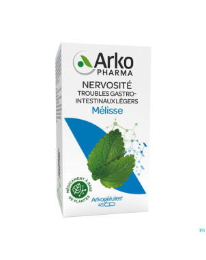 Arkogelules melisse caps 45 bio    arkopharma