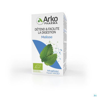 Arkogelules melisse caps 45 bio    arkopharma
