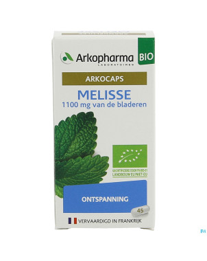 Arkogelules melisse caps 45 bio    arkopharma