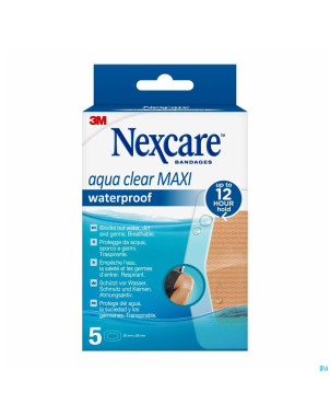 Nexcare 3m aqua clear maxi wtp  5