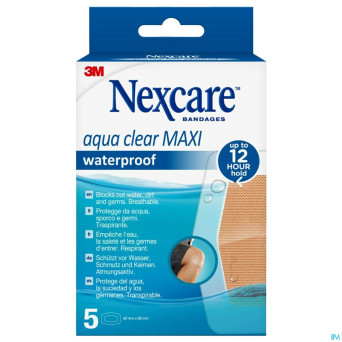 Nexcare 3m aqua clear maxi wtp  5