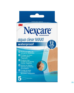 Nexcare 3m aqua clear maxi wtp  5