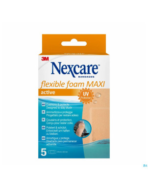 Nexcare 3m flexible foam maxi active  5