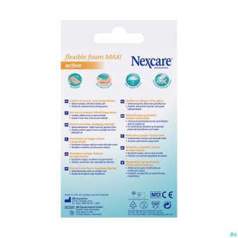 Nexcare 3m flexible foam maxi active  5
