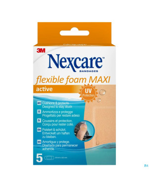 Nexcare 3m flexible foam maxi active  5