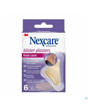 Nexcare 3m blister plaster foot care  6