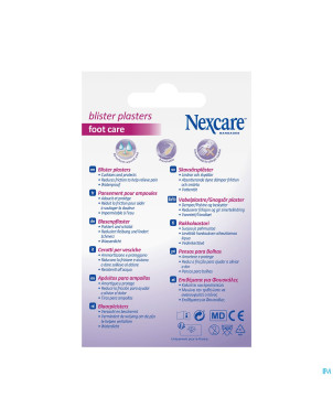 Nexcare 3m blister plaster foot care  6