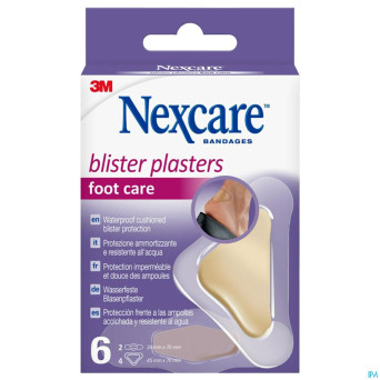 Nexcare 3m blister plaster foot care  6