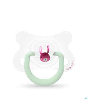 Suavinex basic sucet.silic.ana.2-4m n&d lapin rose