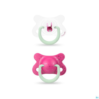 Suavinex basic sucet.silic.ana.2-4m n&d lapin rose