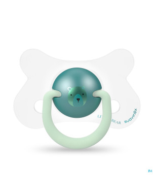 Suavinex basic sucet.silic.ana.4-18m n&d ours vert