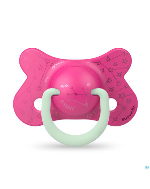 Suavinex basic sucet.silic.ana.4-18m n&d lapin ros