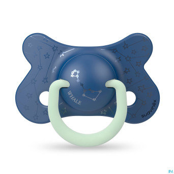 Suavinex basic sucet.silic.ana.4-18m n&d balein bl