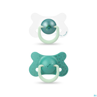 Suavinex basic sucet.silic.ana.+18m n&d ours vert