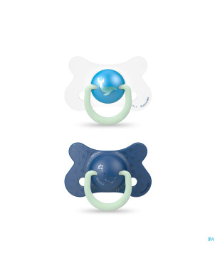 Suavinex basic sucet.silic.ana.+18m n&d balein bl