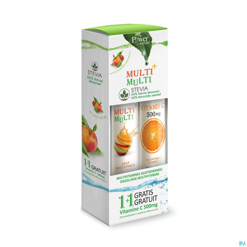 Power of nature multi vitamine comp eff 24+20 grat