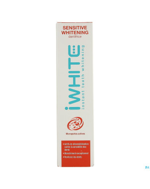 Iwhite dentifrice sensitive whitening    tube 75ml