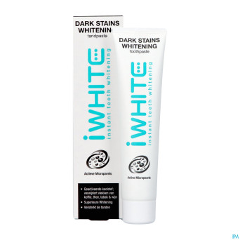 Iwhite dentifrice dark stains whitenig   tube 75ml