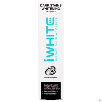 Iwhite dentifrice dark stains whitenig   tube 75ml