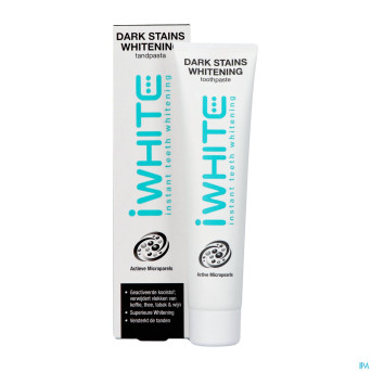 Iwhite dentifrice dark stains whitenig   tube 75ml