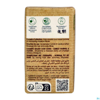 Klorane capil. sh solide cedrat 80g