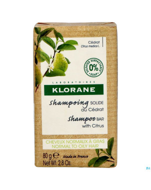 Klorane capil. sh solide cedrat 80g