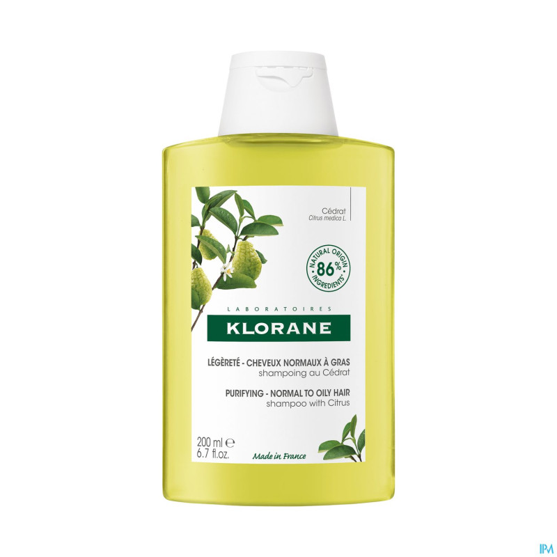 Klorane capil. sh pulpe cedrat    200ml nf