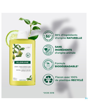 Klorane capil. sh pulpe cedrat    200ml nf