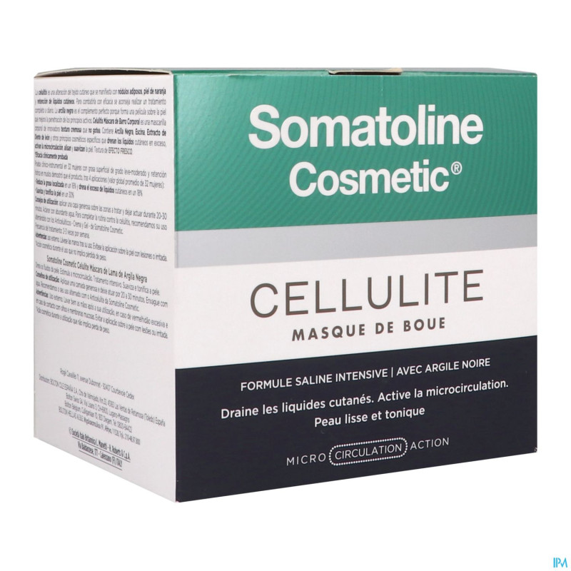 Somatoline cosm. masque boue a/cellulite    500ml