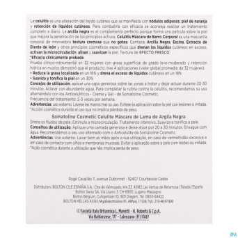 Somatoline cosm. masque boue a/cellulite    500ml