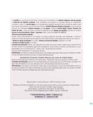 Somatoline cosm. masque boue a/cellulite    500ml