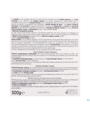 Somatoline cosm. masque boue a/cellulite    500ml